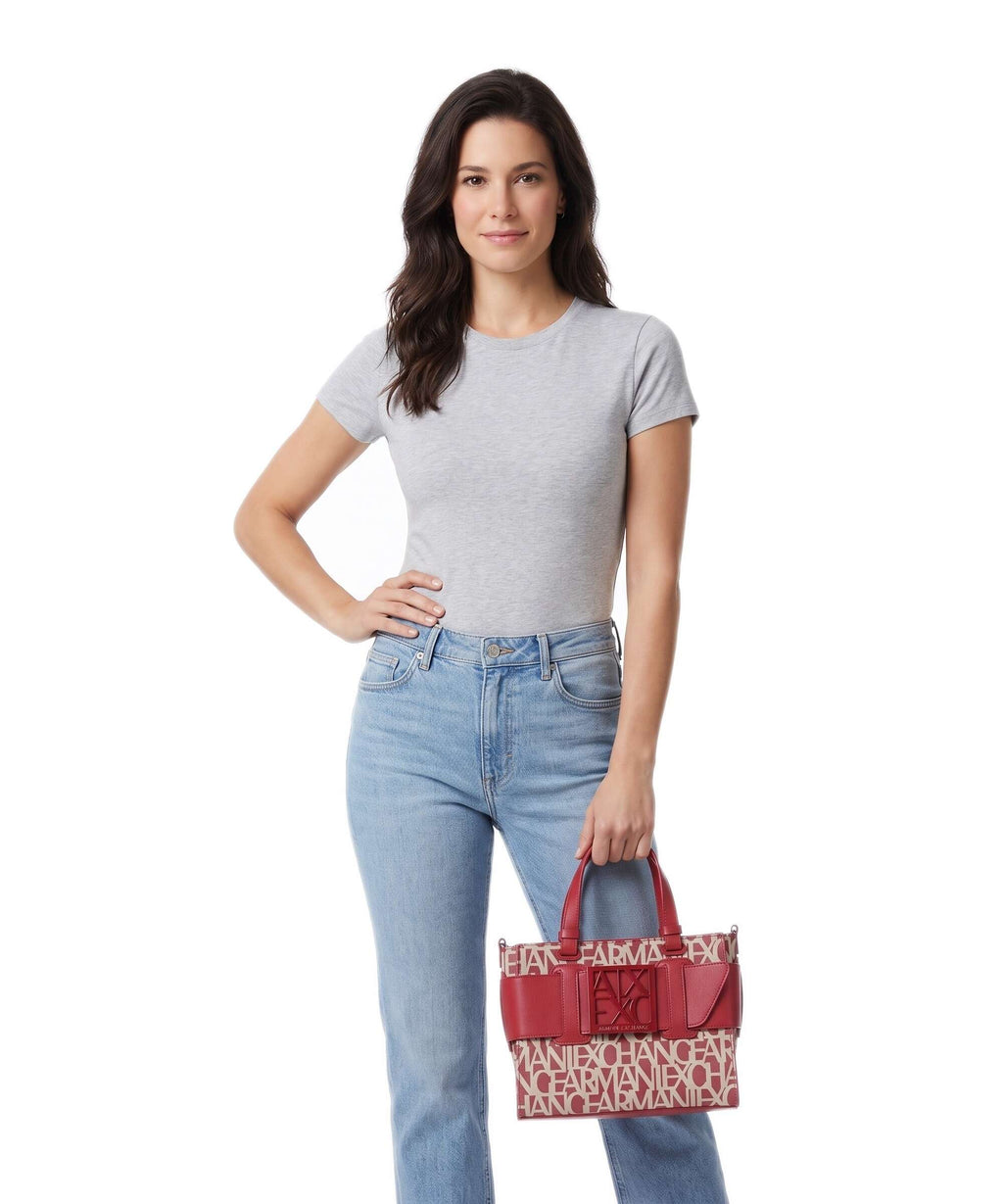 Armani Exchange Susy M Handbag opera/script