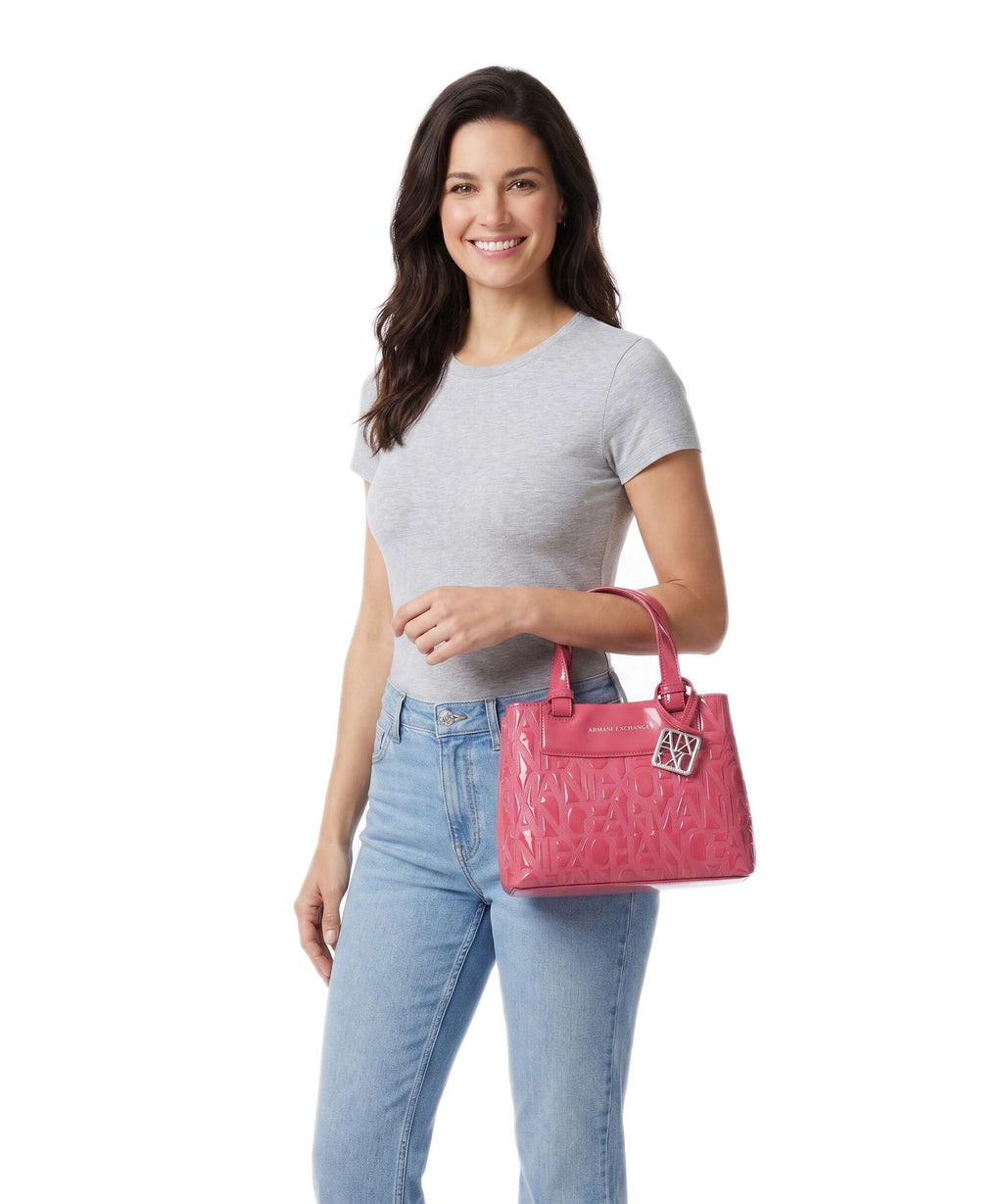Armani Exchange Liz Patent S Handbag epic