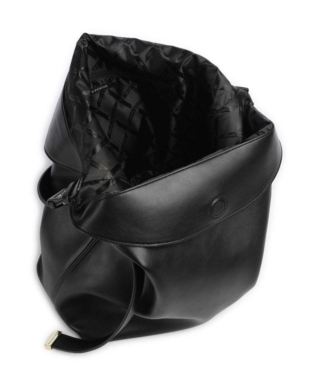 Armani Exchange Alice Hobo bag black