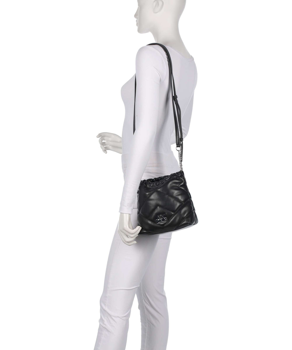 Armani Exchange Vicky Bucket bag black