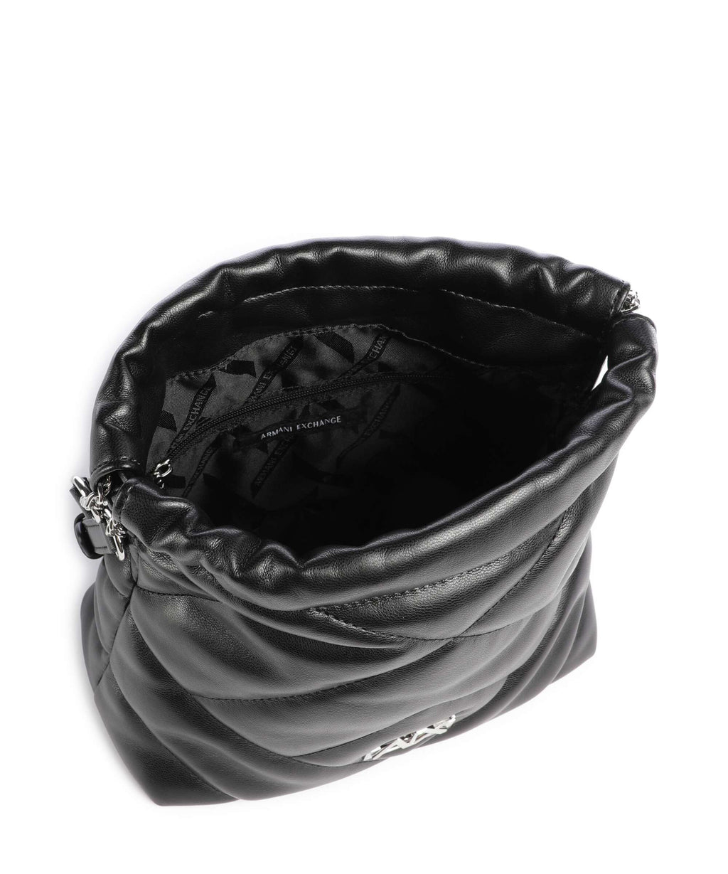 Armani Exchange Vicky Bucket bag black