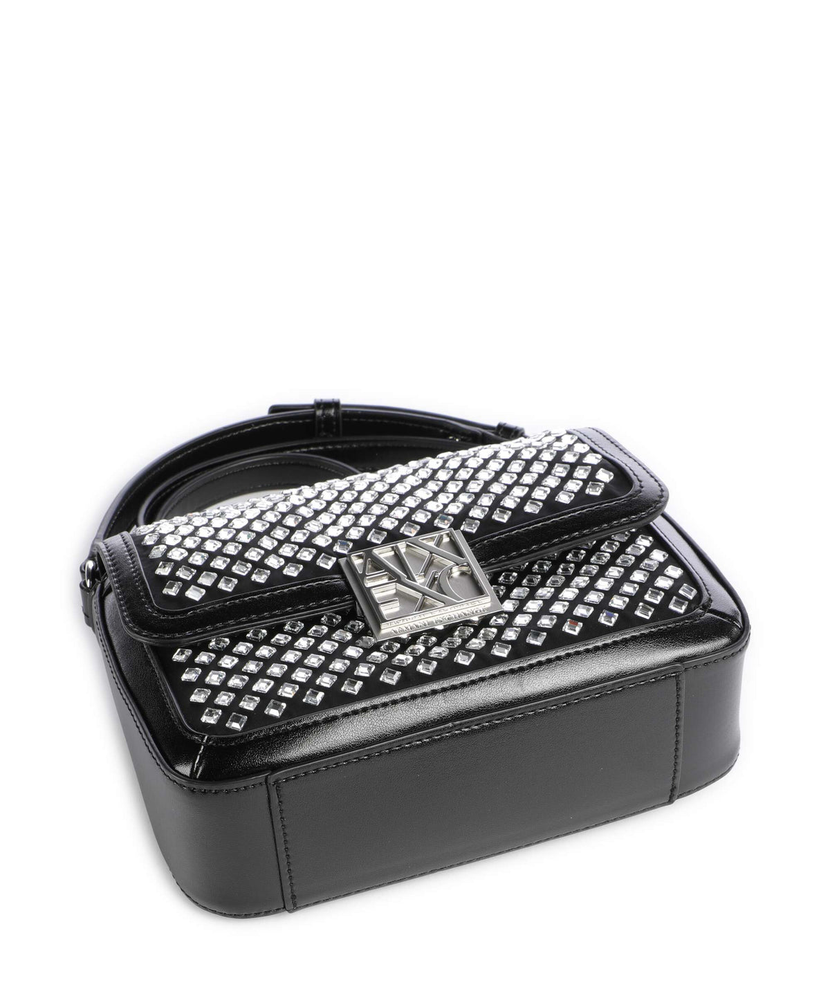 Armani Exchange Amy S Crossbody bag black/crystal