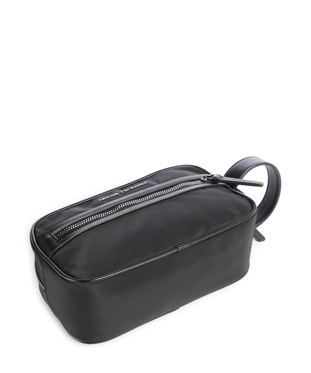 Armani Exchange Up For Party Toiletry bag black