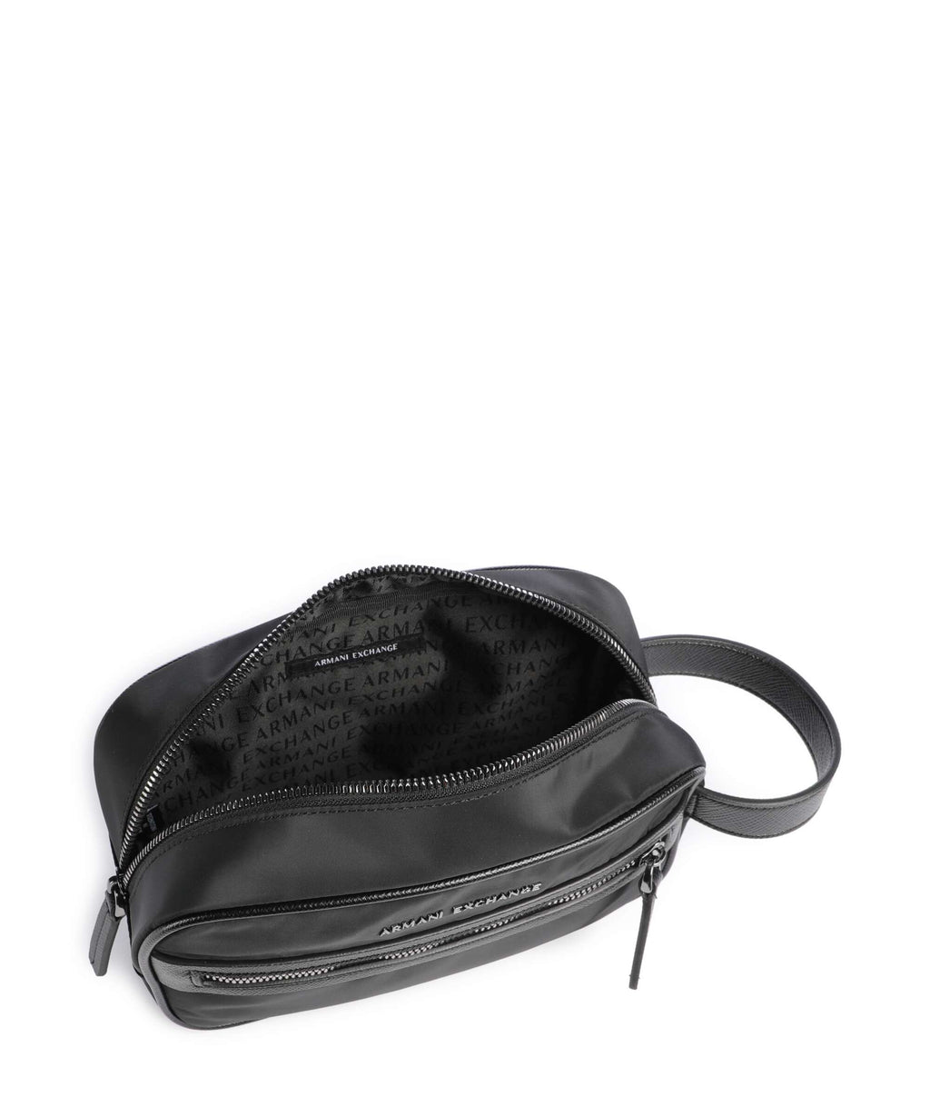 Armani Exchange Up For Party Toiletry bag black