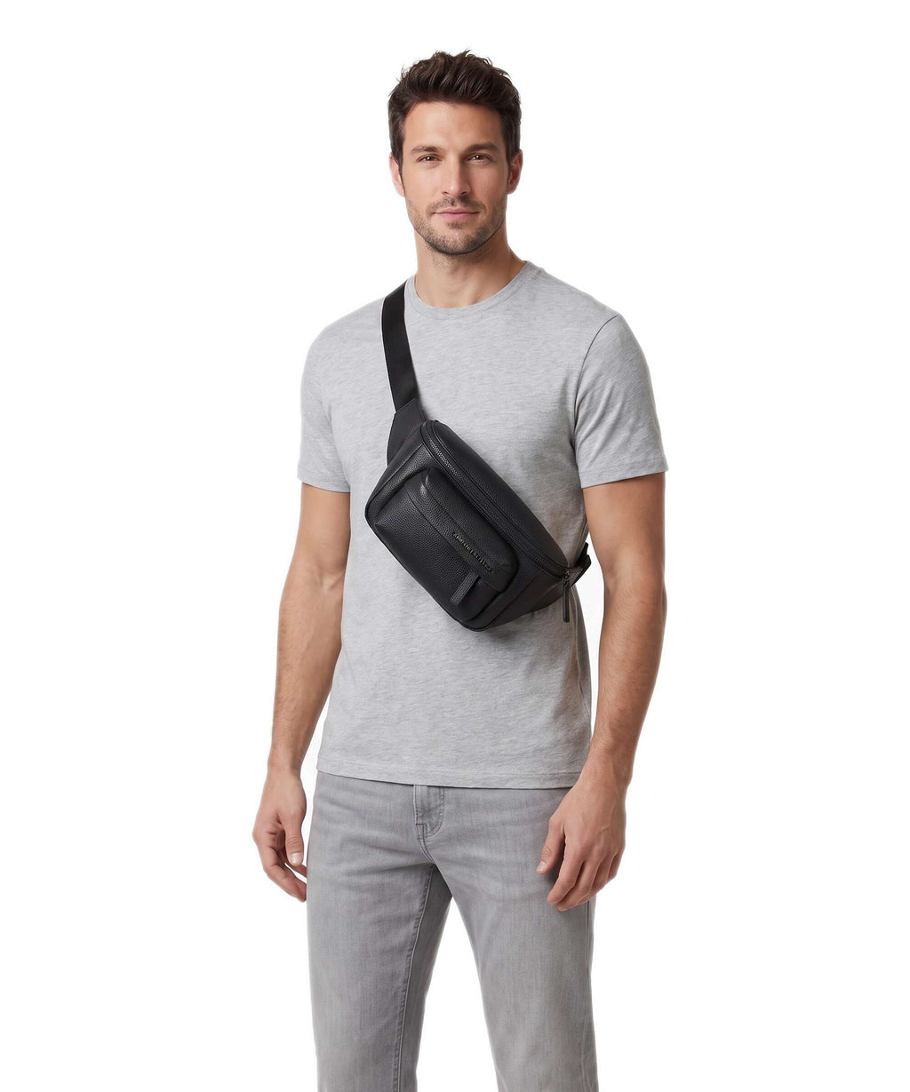 Armani Exchange Max Belt bag black
