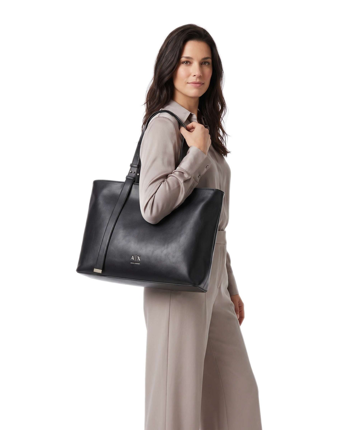 Armani Exchange Alice Tote bag black