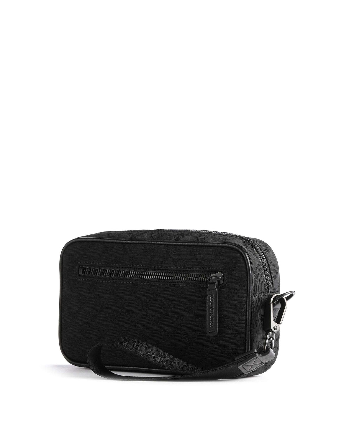Emporio Armani Omnia Jacquard Toiletry bag black