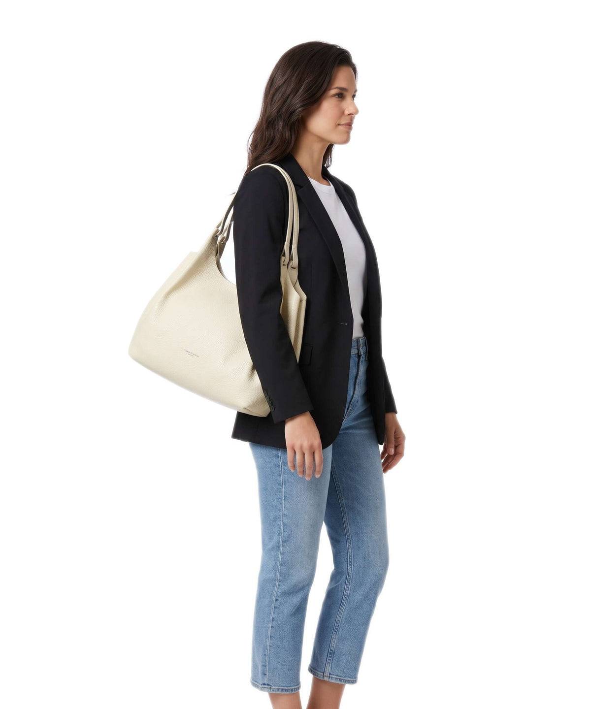 Gianni Chiarini Dua L Tote bag vaniglia