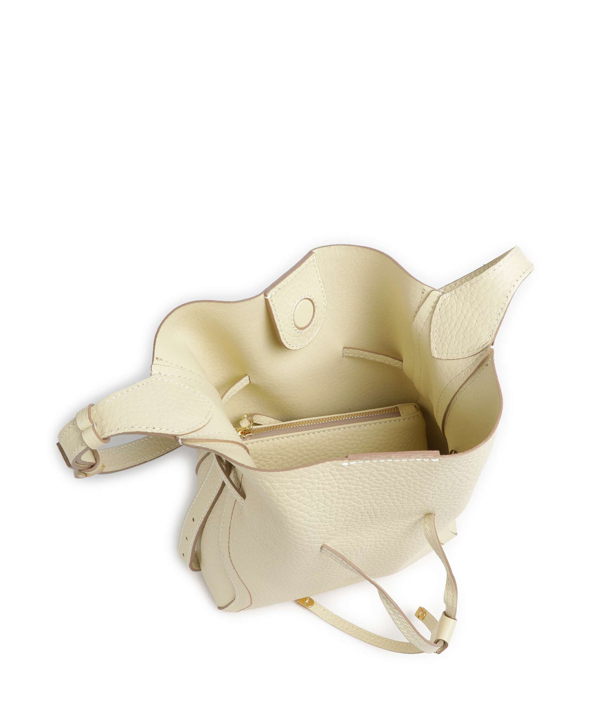 Gianni Chiarini Sienna Bucket bag vaniglia