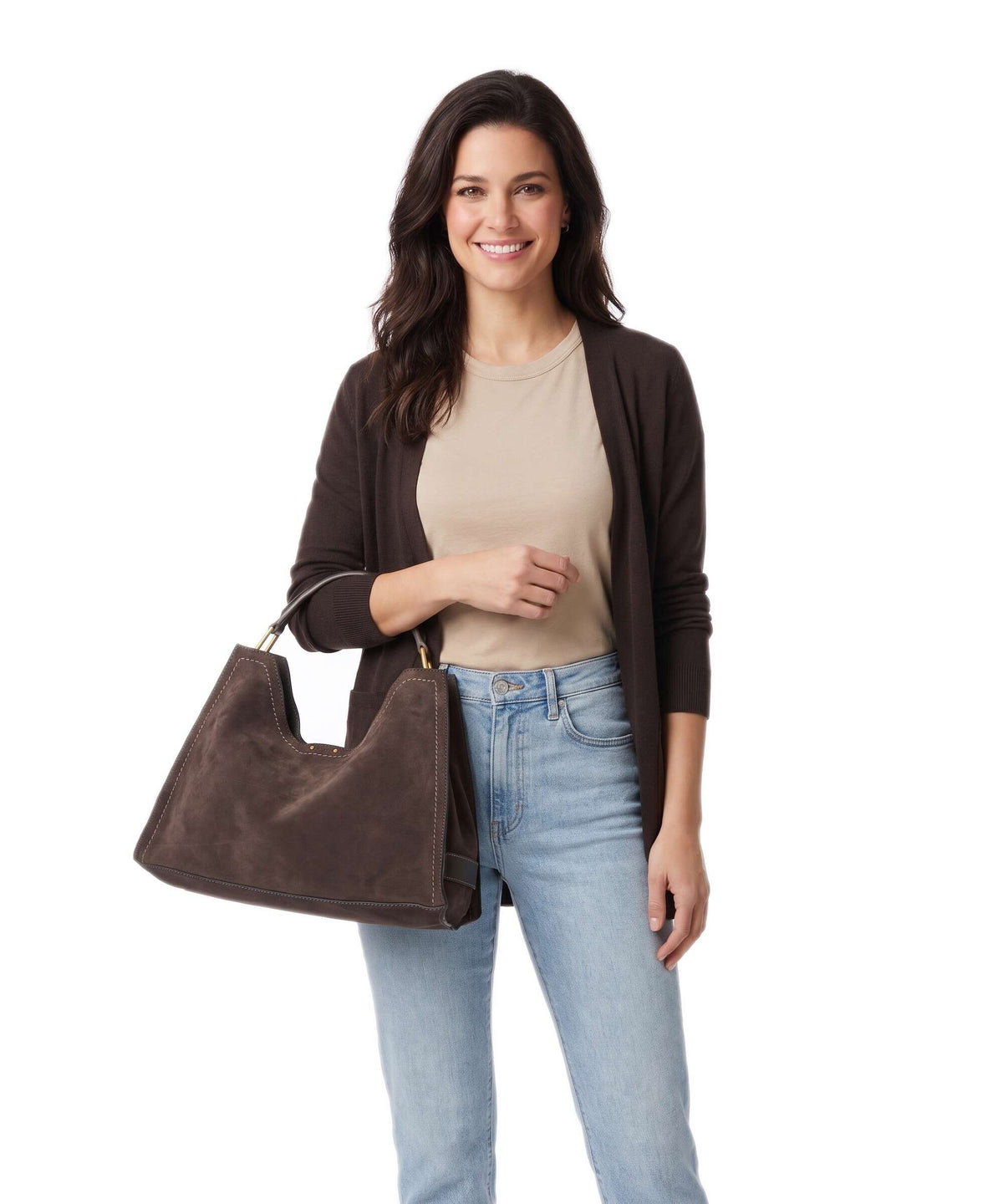 Gianni Chiarini Aurora Hobo bag moka