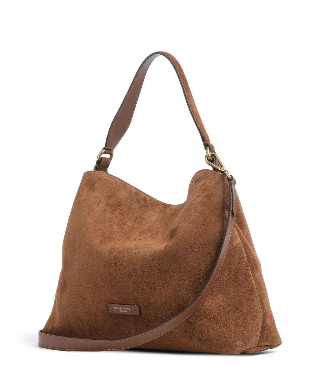 Gianni Chiarini Fiona Hobo bag cognac