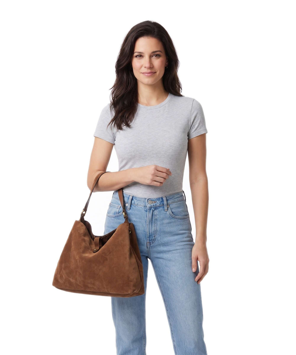 Gianni Chiarini Fiona Hobo bag cognac