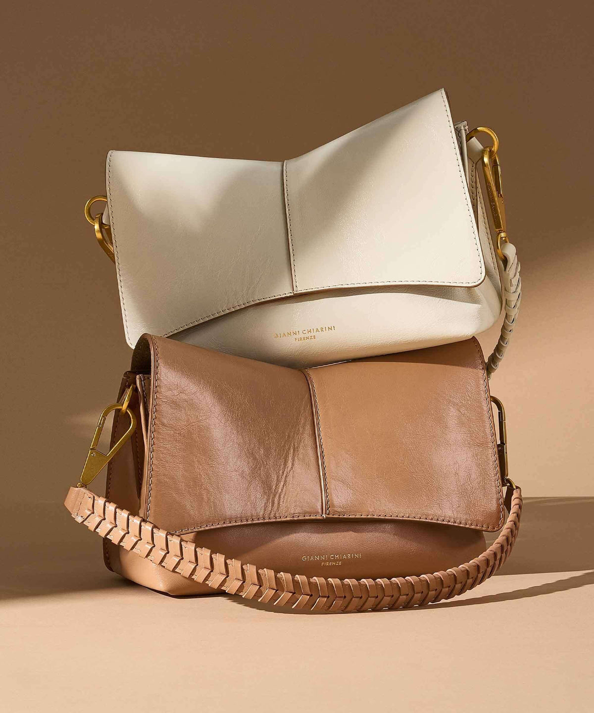 Gianni Chiarini Diva Shoulder bag talco