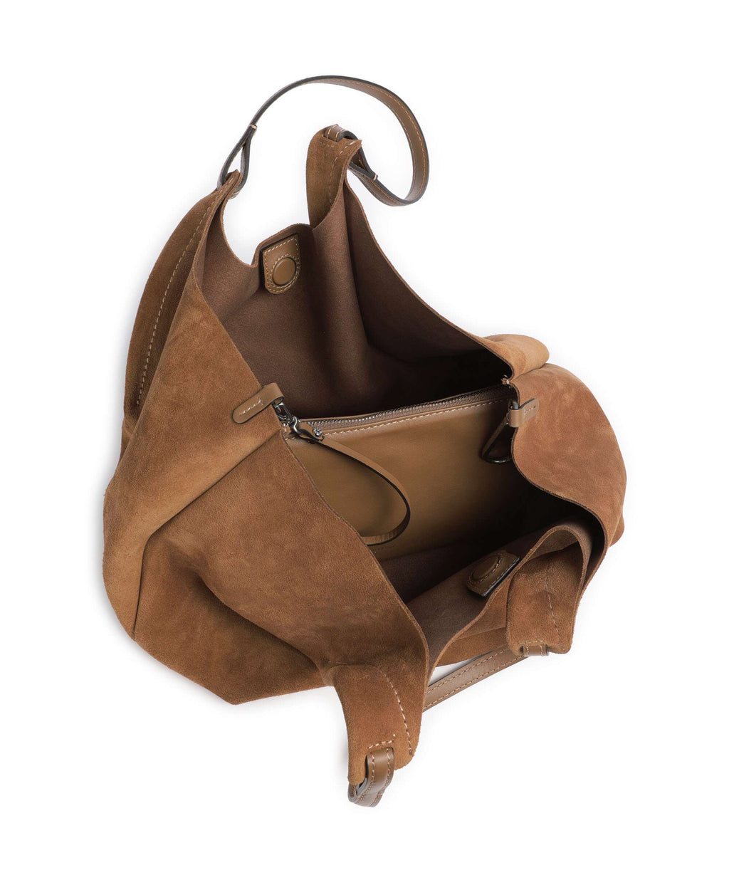 Gianni Chiarini Dua L Hobo bag caramel
