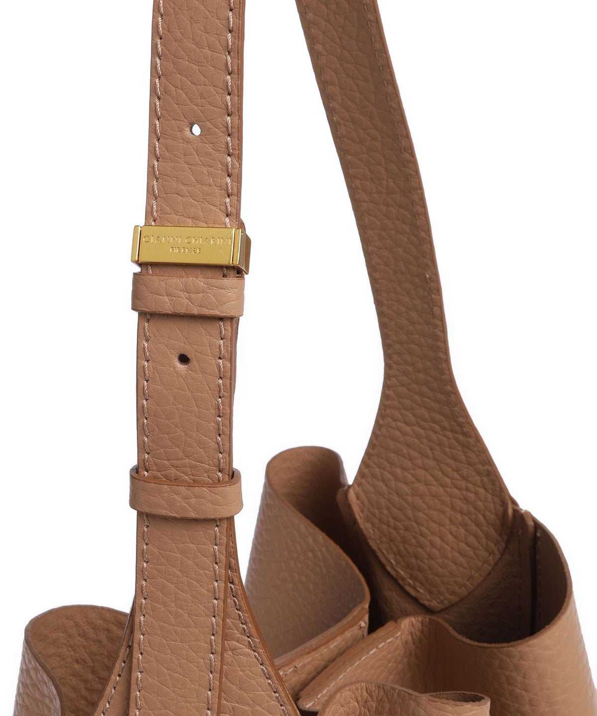 Gianni Chiarini Sienna Bucket bag clay