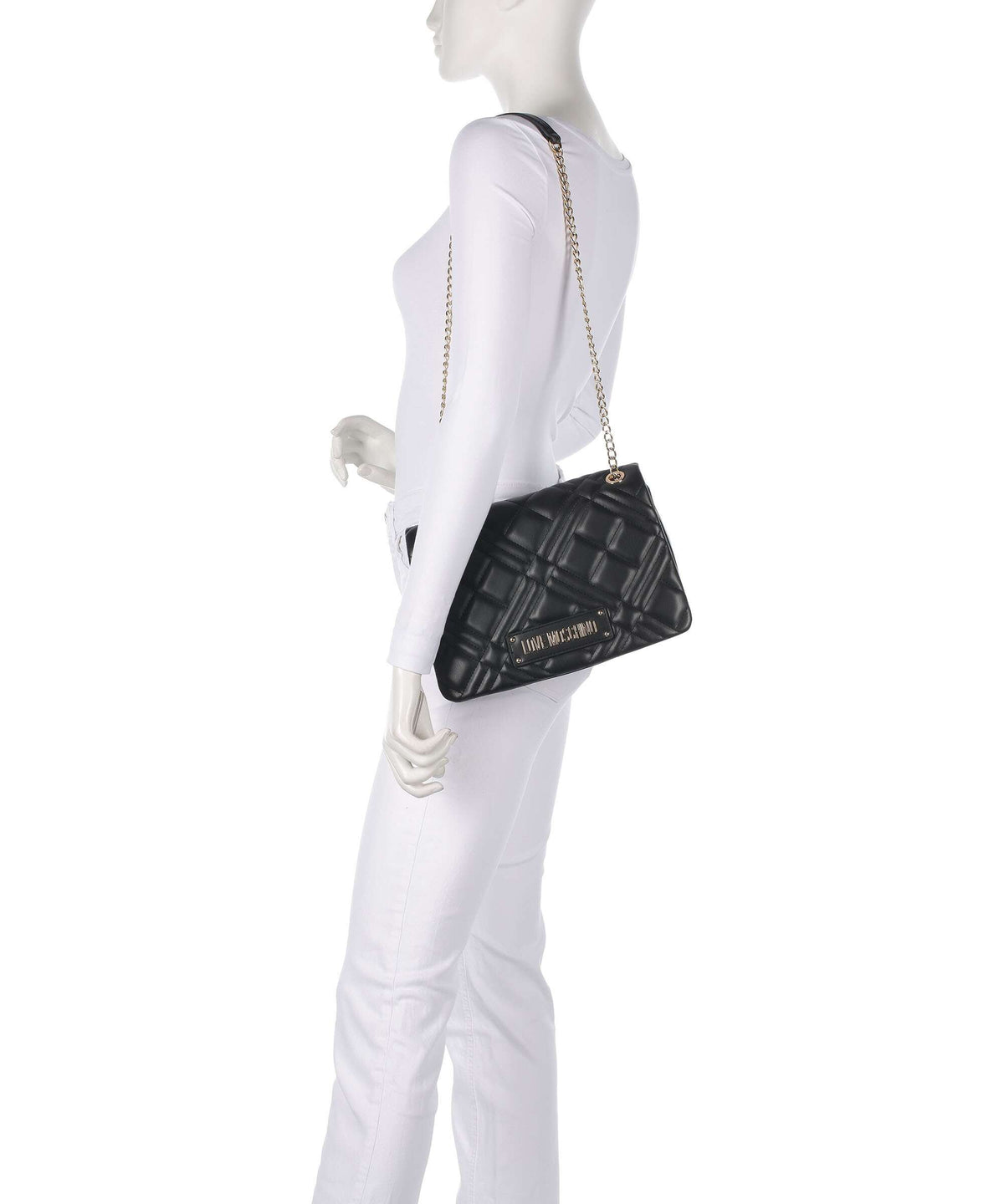 Love Moschino Quilted Shoulder bag nero
