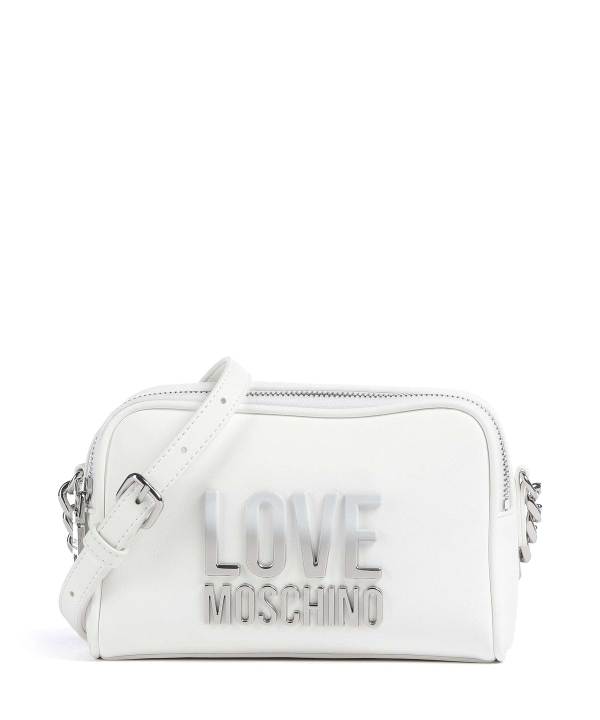 Love Moschino Prism Crossbody bag bianco