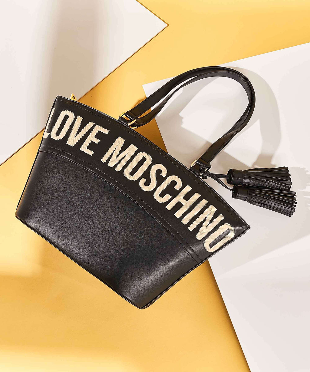 Love Moschino Item Cabas Tote bag nero