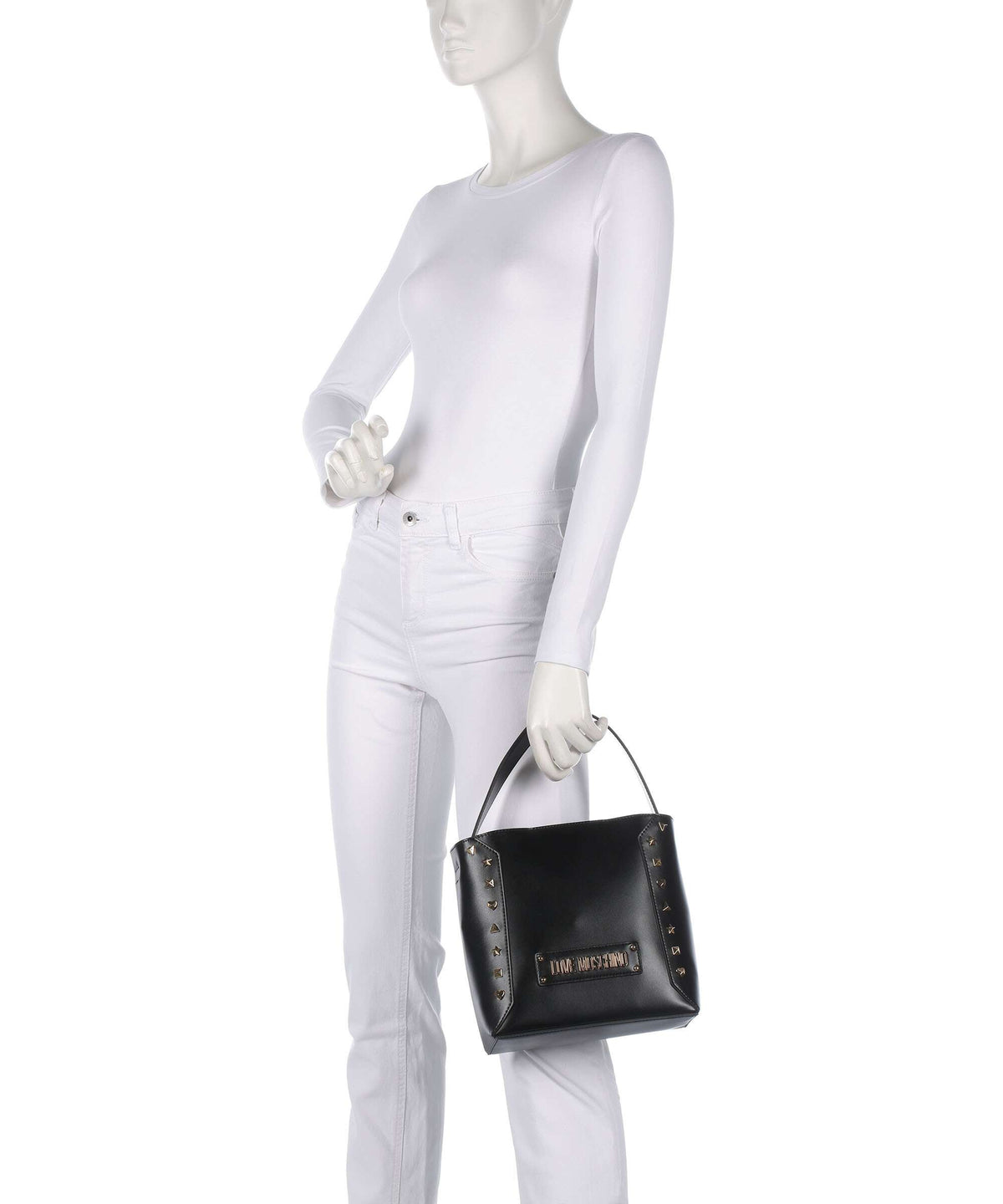 Love Moschino Timeless Handbag nero