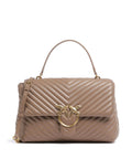 Pinko Love Lady Puff Big Handbag biscotto zenzero