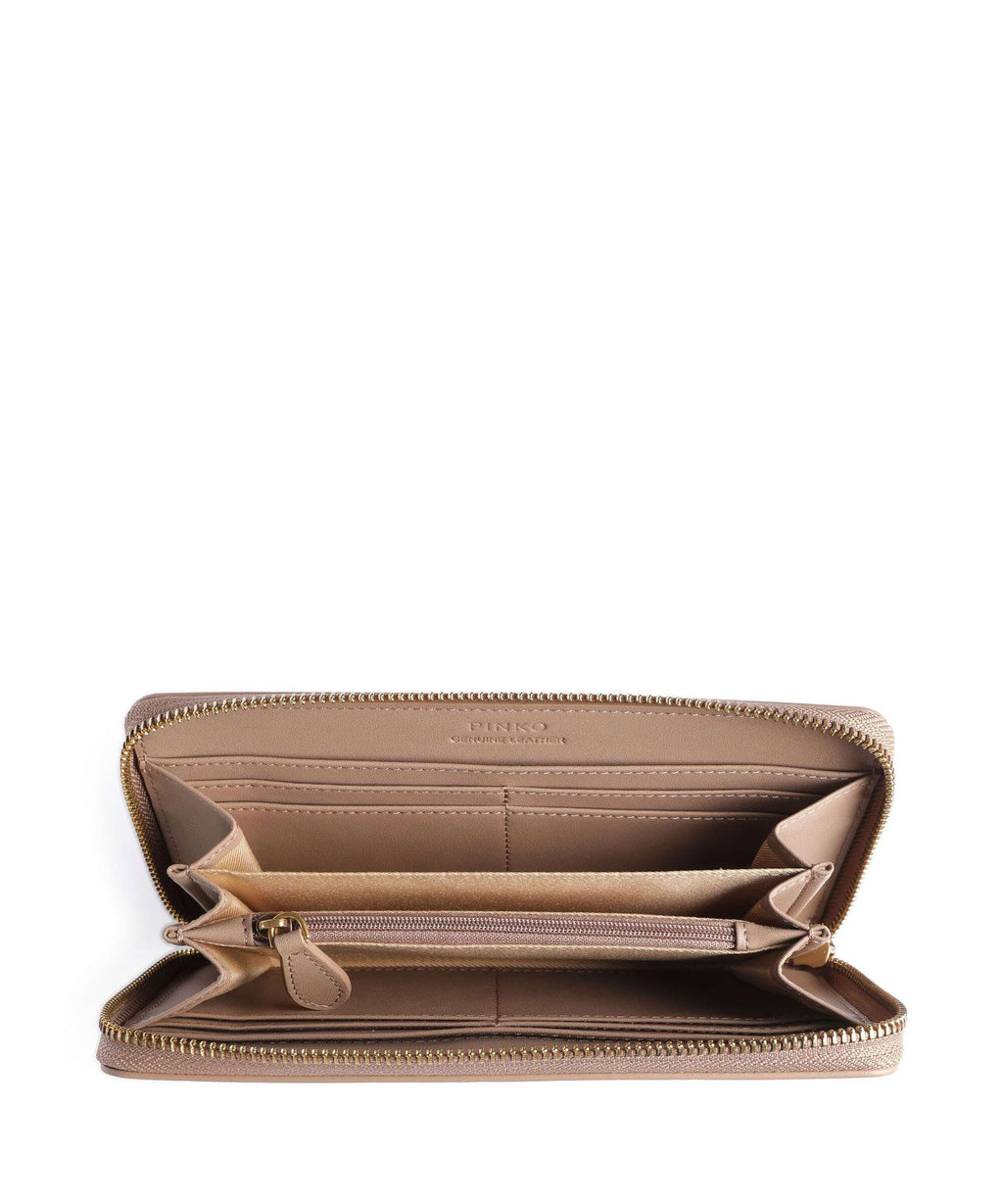 Pinko Ryder Wallet biscotto zenzero/antique gold