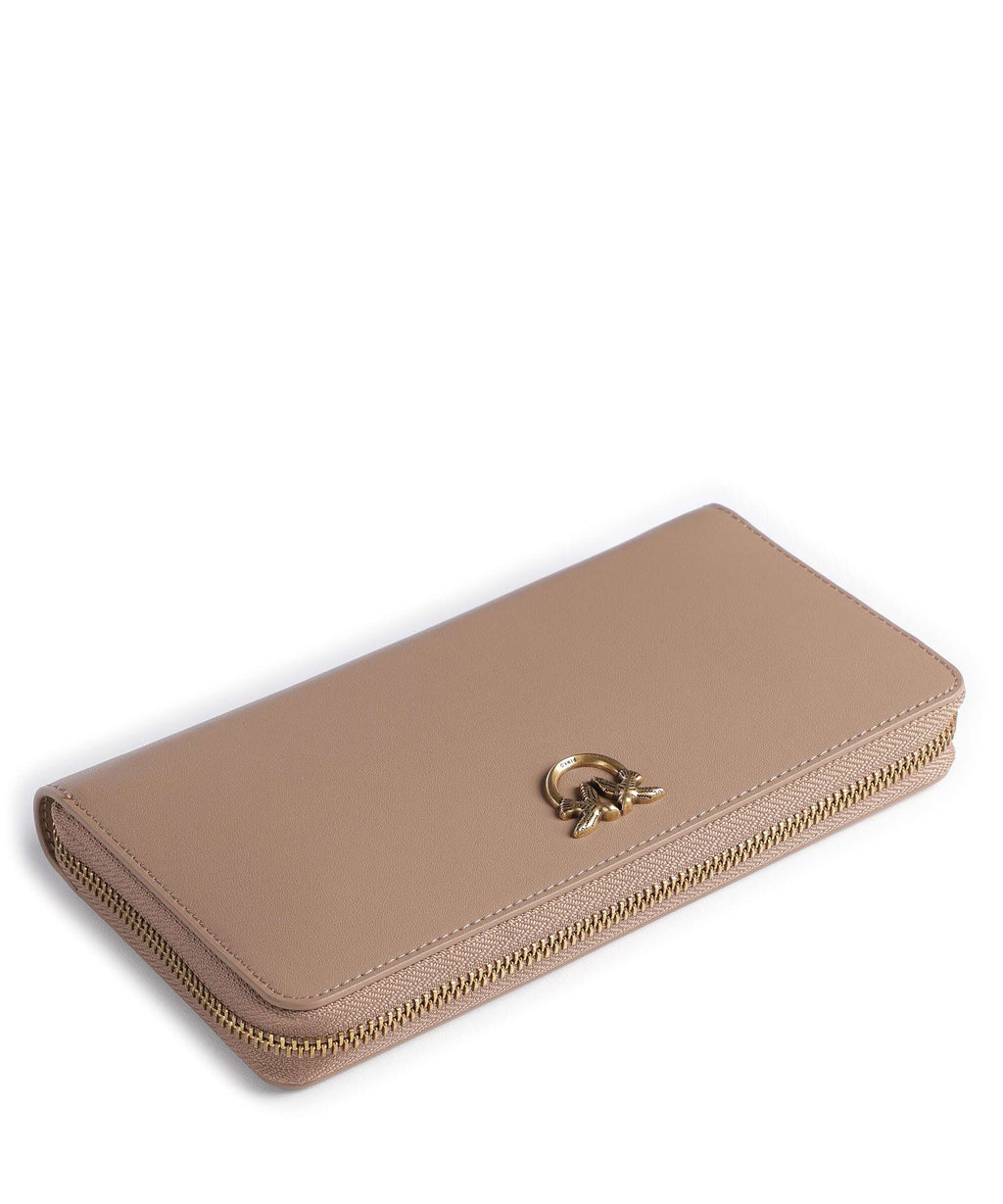 Pinko Ryder Wallet biscotto zenzero/antique gold