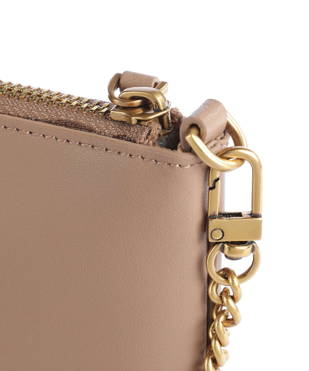 Pinko Flat Classic Crossbody bag biscotto zenzero/antique gold
