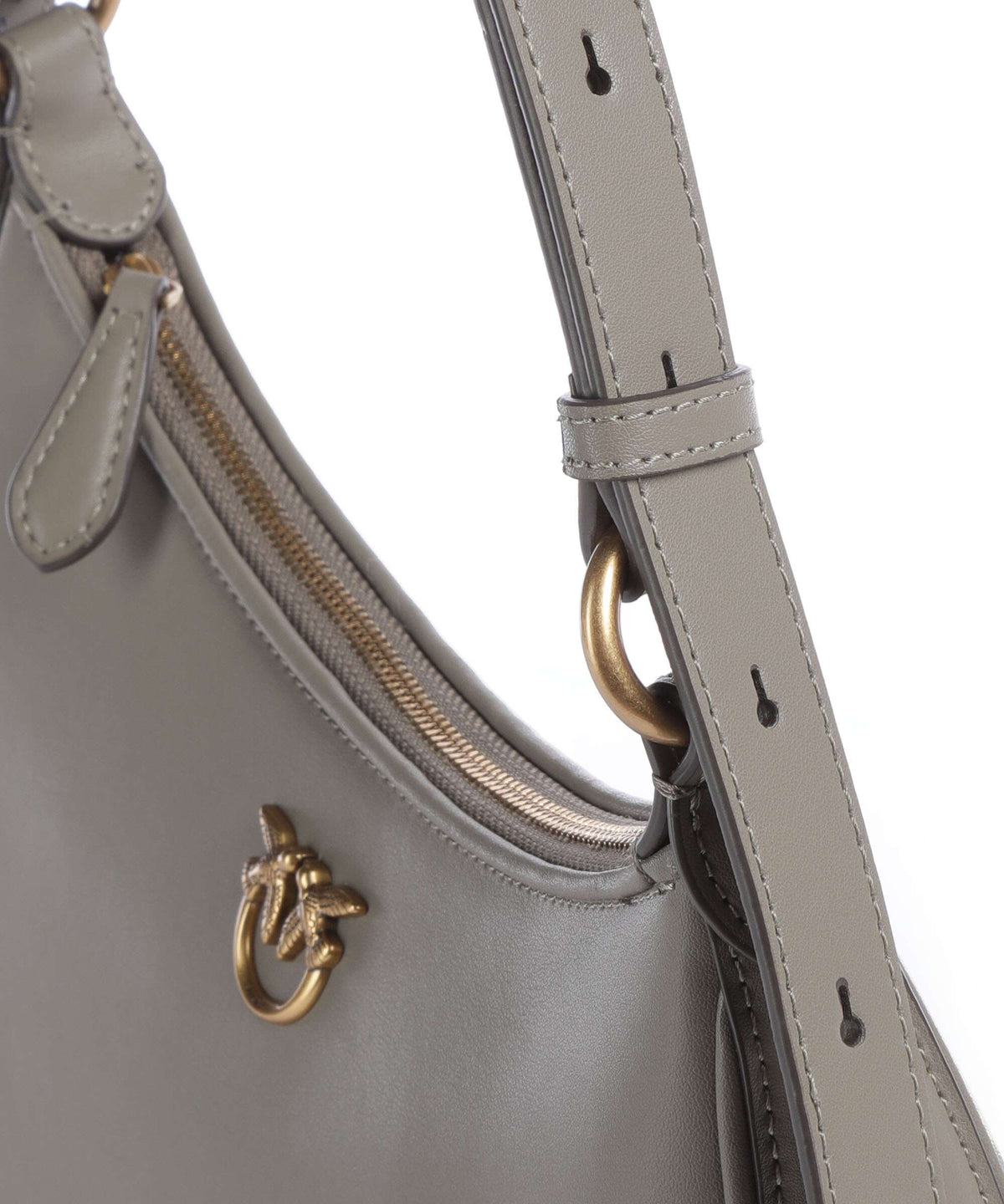 Pinko Half Moon Mini Shoulder bag noce/antique gold
