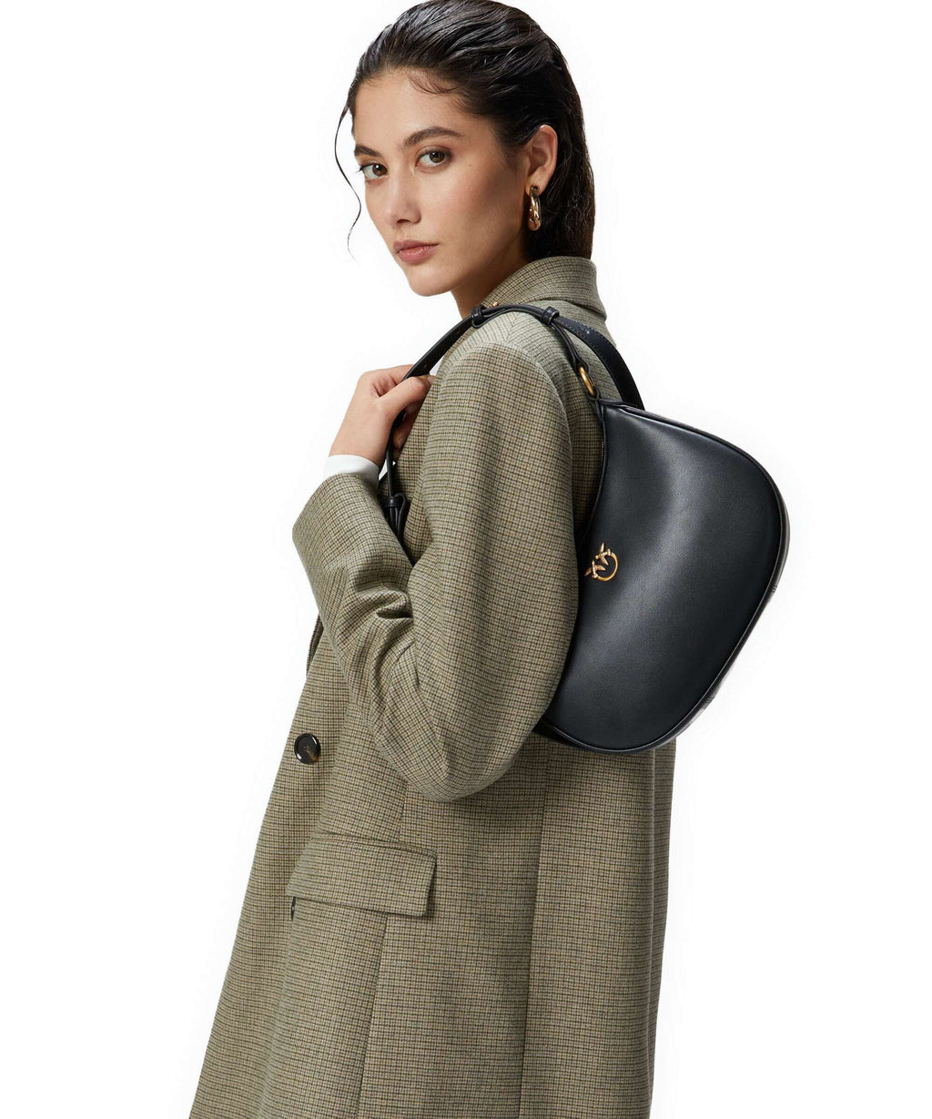 Pinko Half Moon Mini Shoulder bag nero