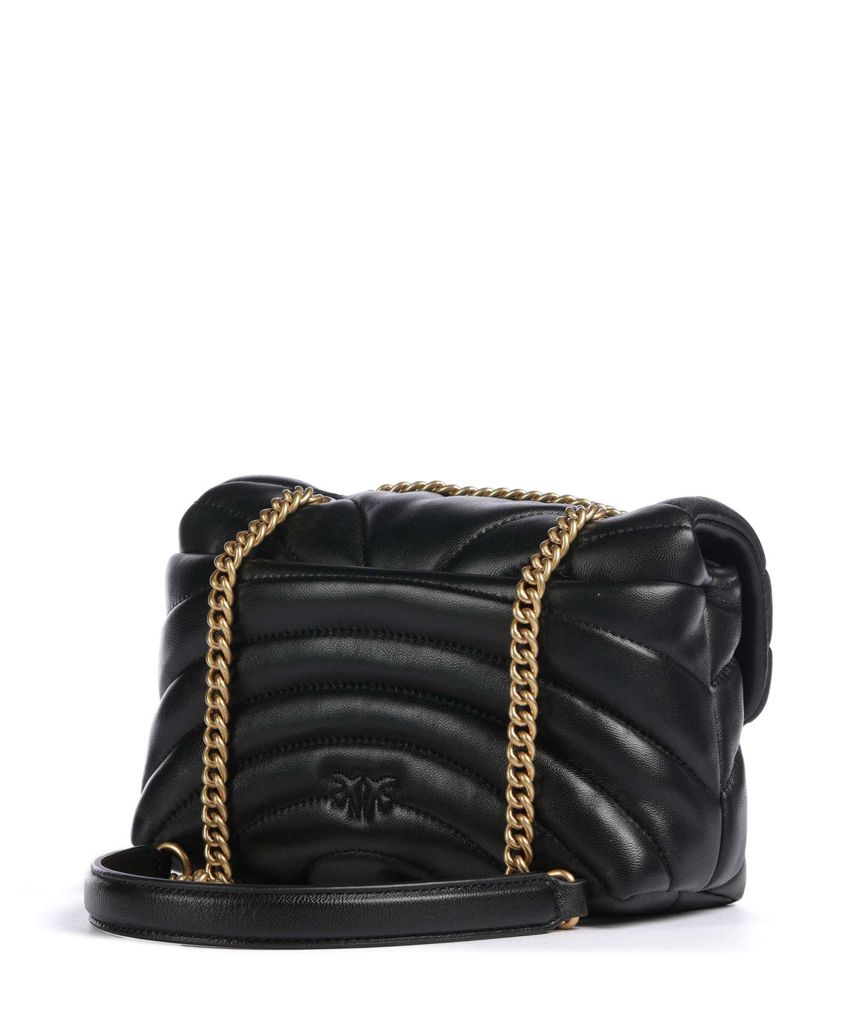 Pinko Love Puff Mini Shoulder bag nero/antique gold