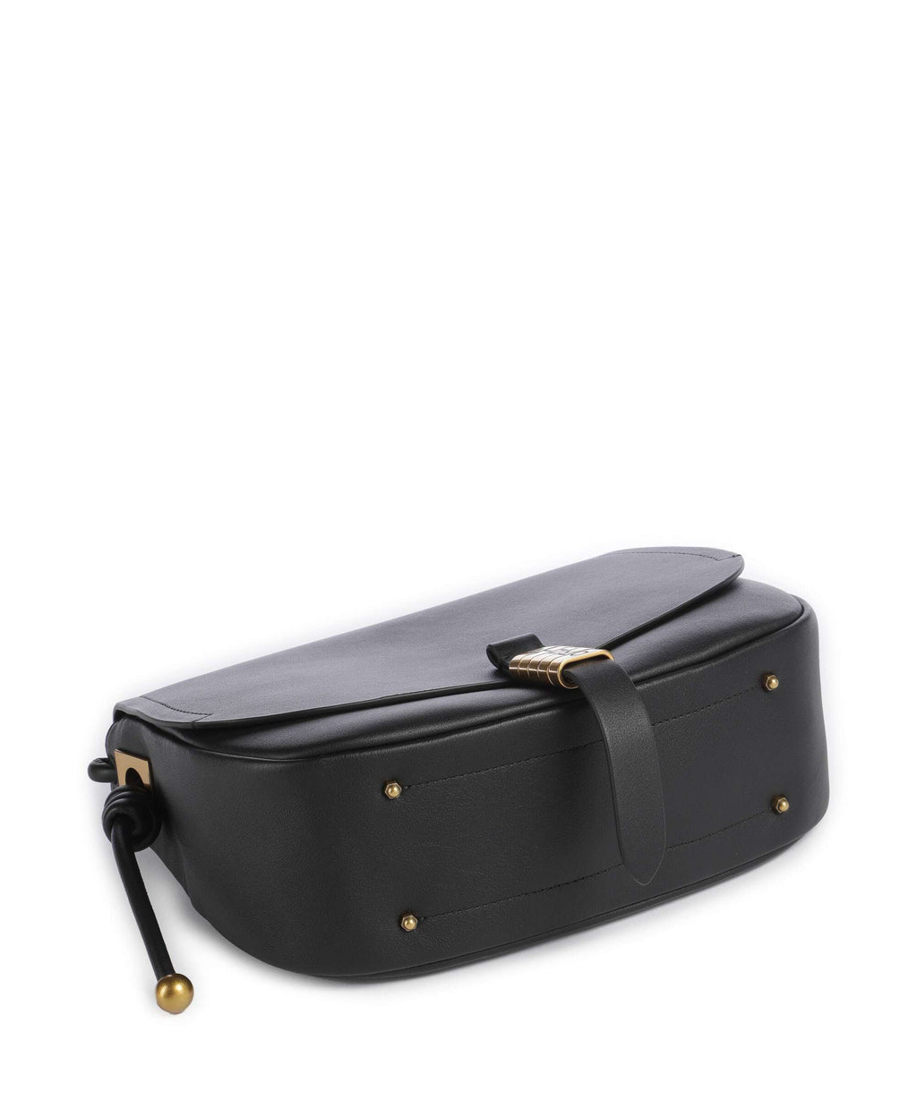 Pinko Saddle Classic Crossbody bag nero/antique gold