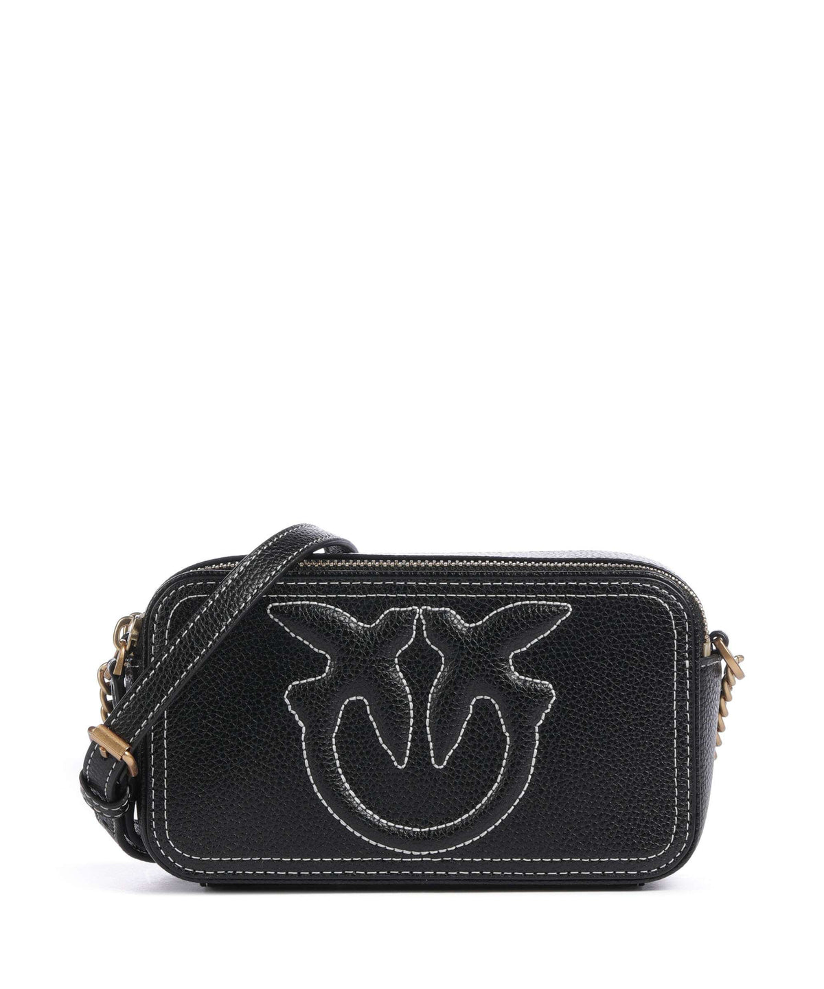 Pinko Carrie Crossbody bag nero/antique gold