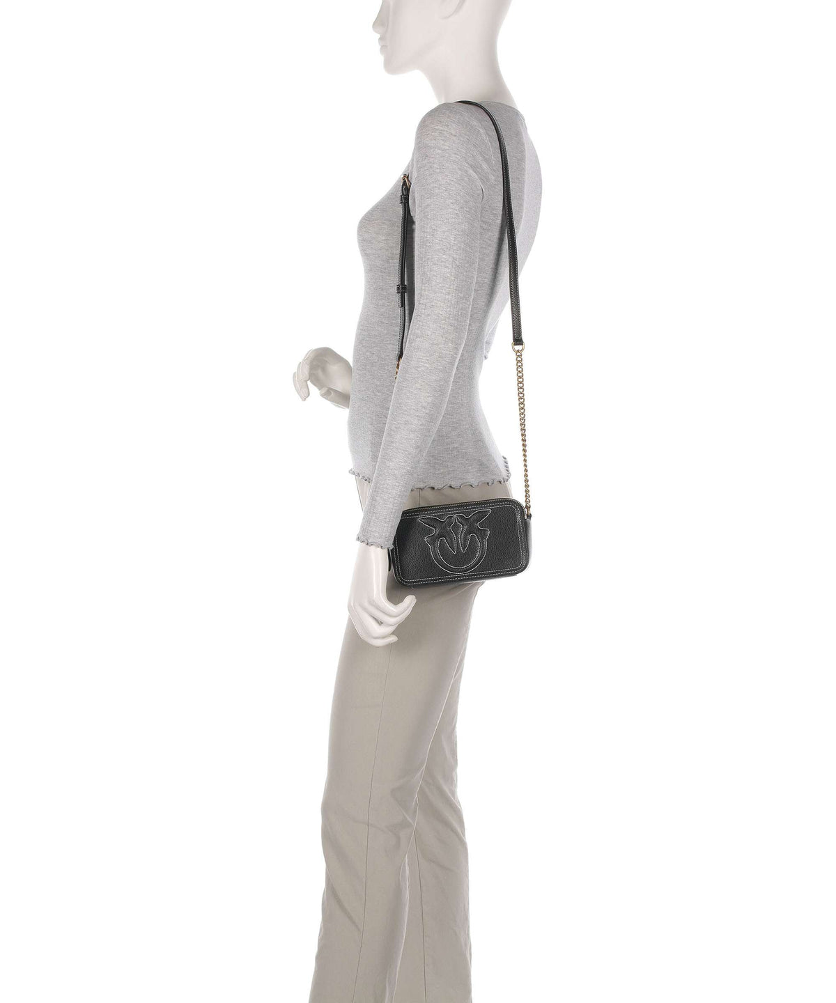 Pinko Carrie Crossbody bag nero/antique gold