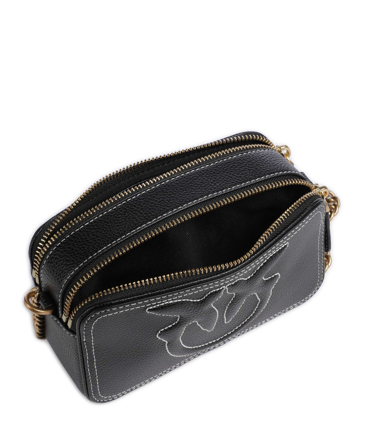 Pinko Carrie Crossbody bag nero/antique gold