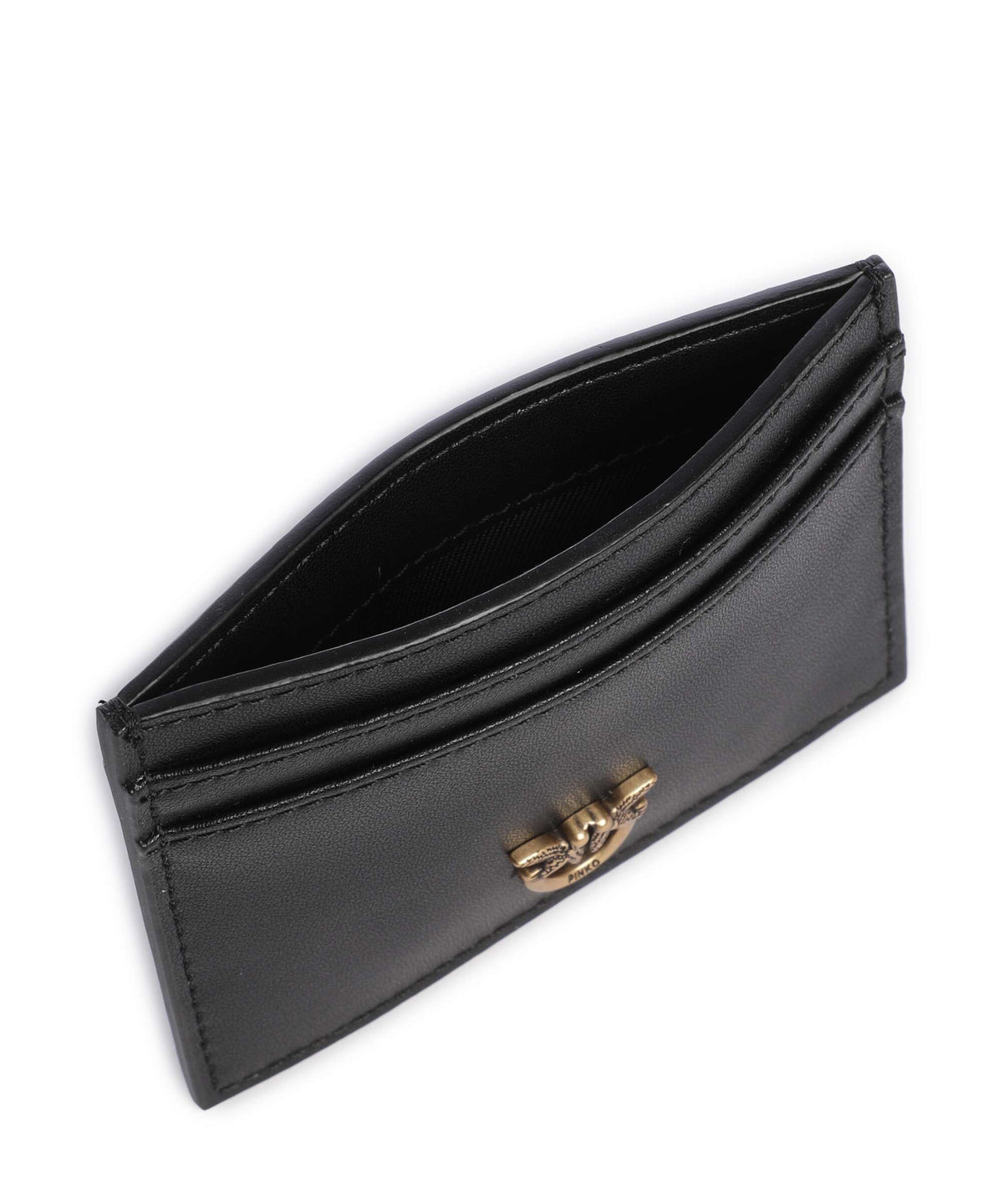 Pinko Credit card holder nero/antique gold