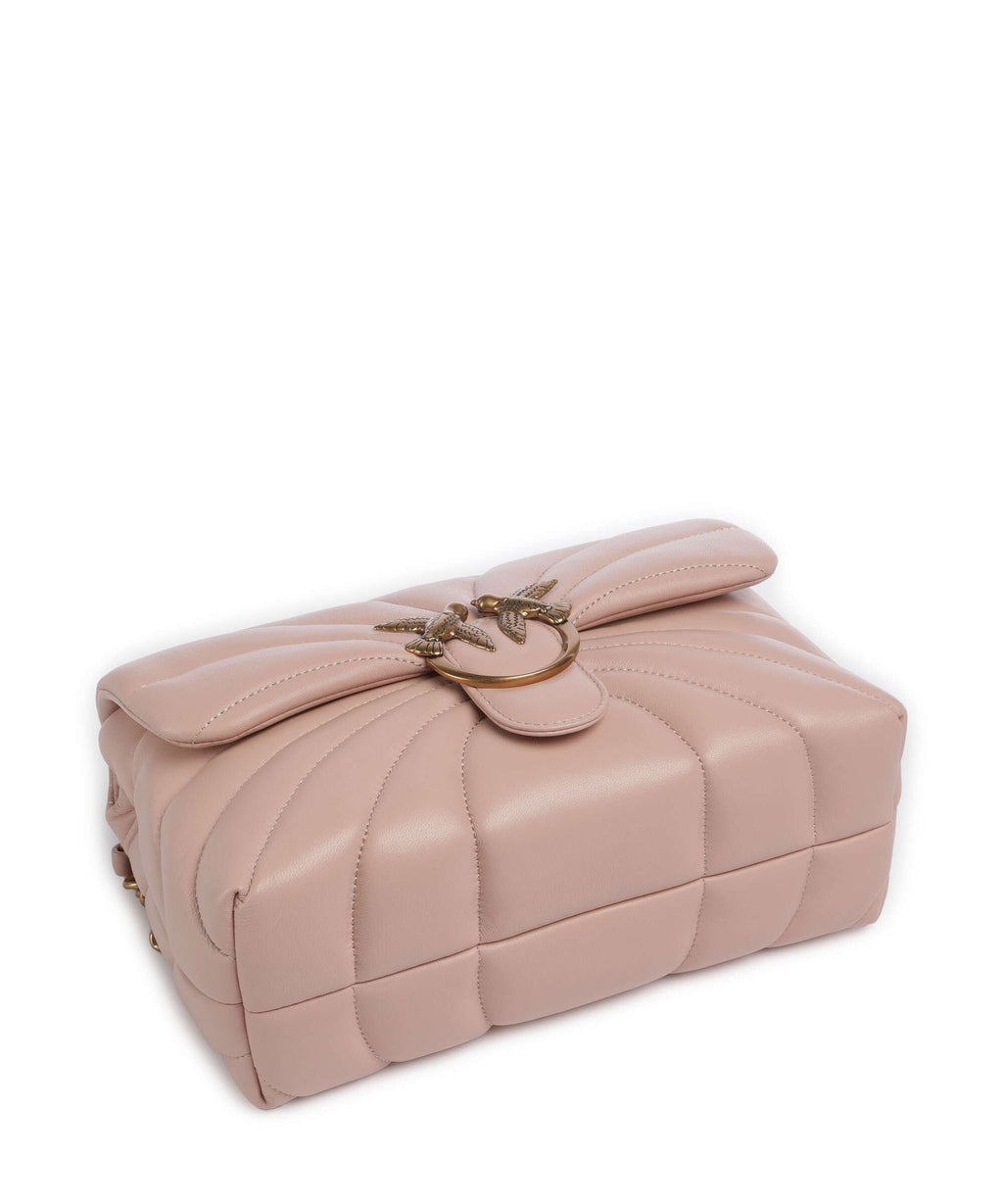 Pinko Love Puff Classic Shoulder bag cipria/antique gold