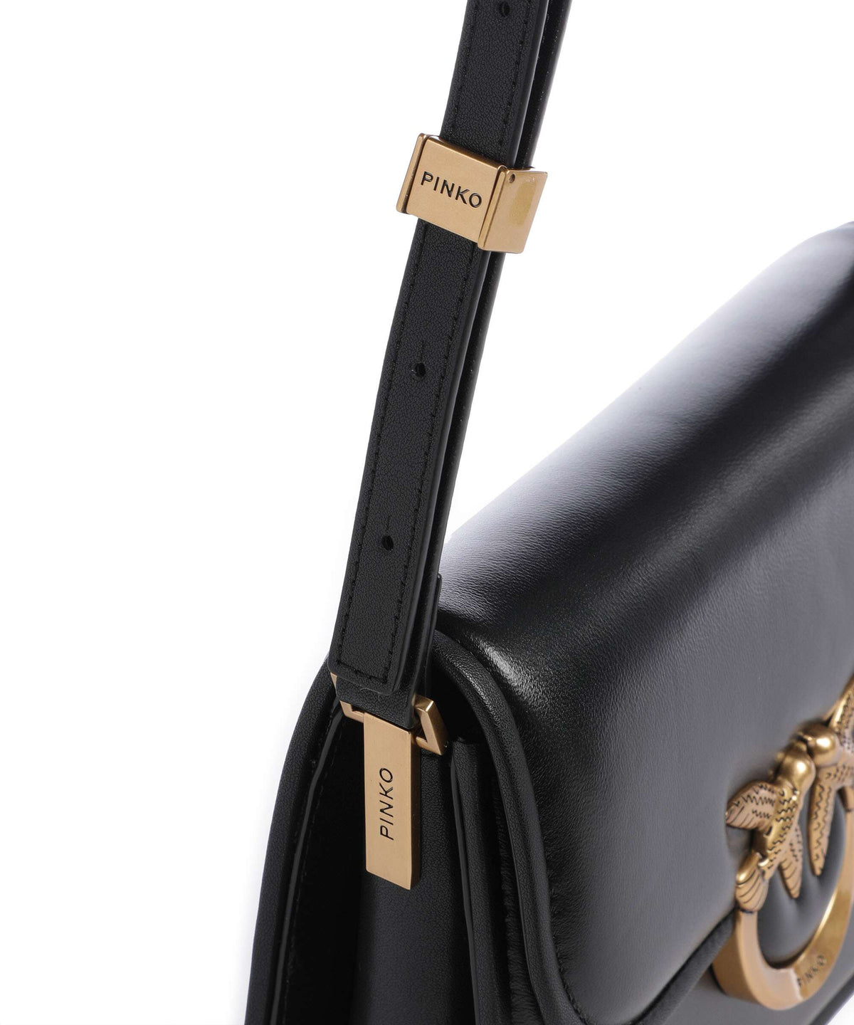 Pinko Love One Mini Crossbody bag nero/antique gold