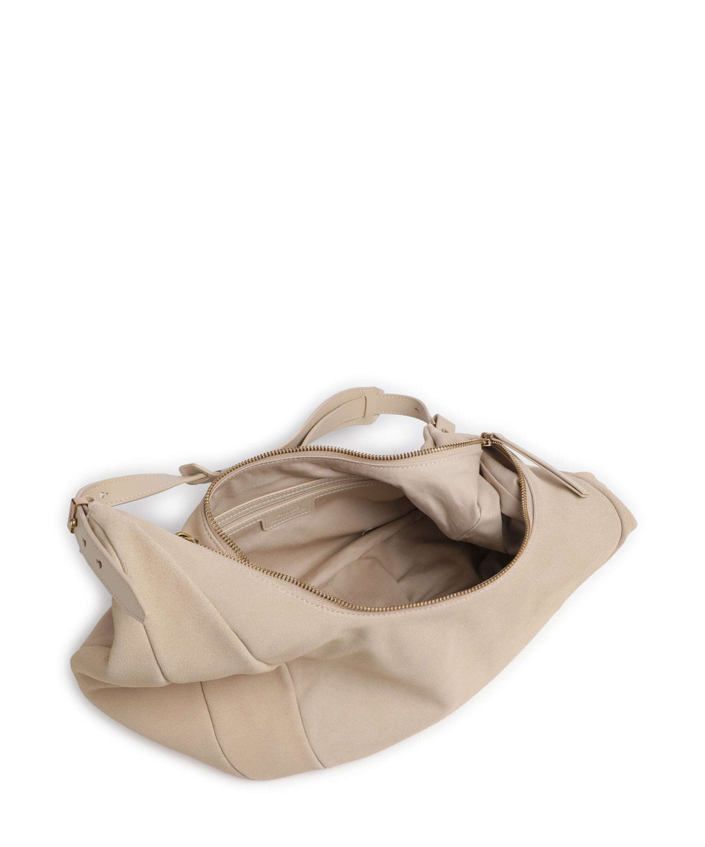 Pinko Slouchy Big Hobo bag beige/grigio fumo/antique gold