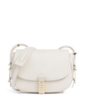 Pinko Saddle Mini Crossbody bag bianco seta/gold/nike