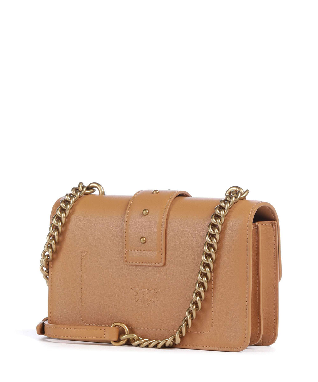 Pinko Love One Mini Crossbody bag torrone/antique gold
