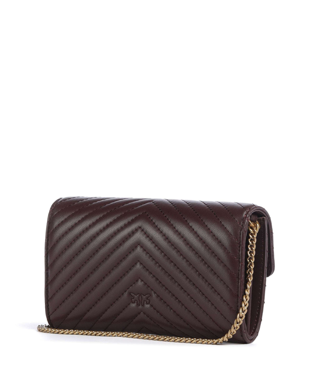 Pinko Love One Wallet uva di catawba/antique gold