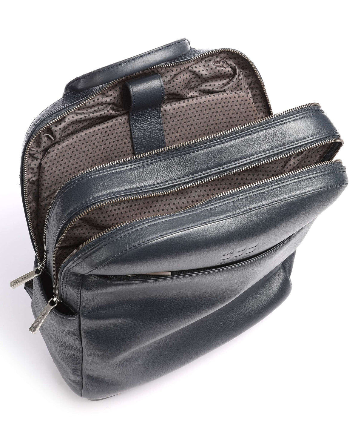 Moleskine Classic Leather Backpack sapphire blue