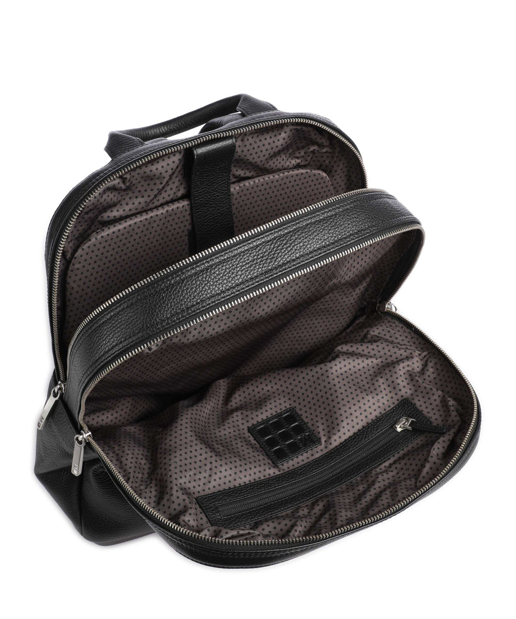 Moleskine Classic Leather Backpack schwarz
