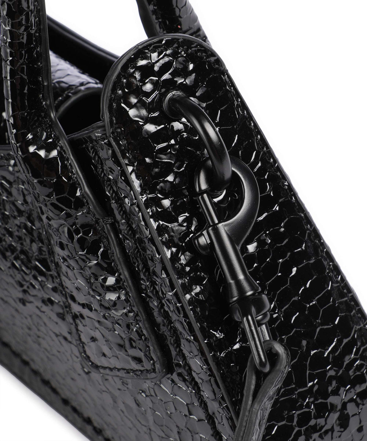 Replay Shoulder bag shiny black