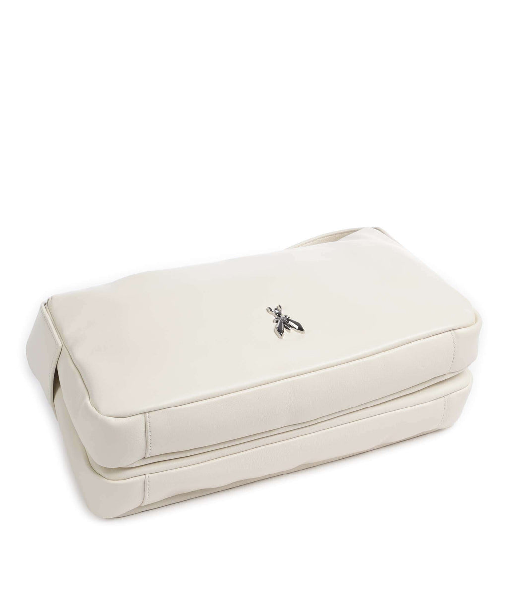Patrizia Pepe Reverse Crossbody bag offwhite