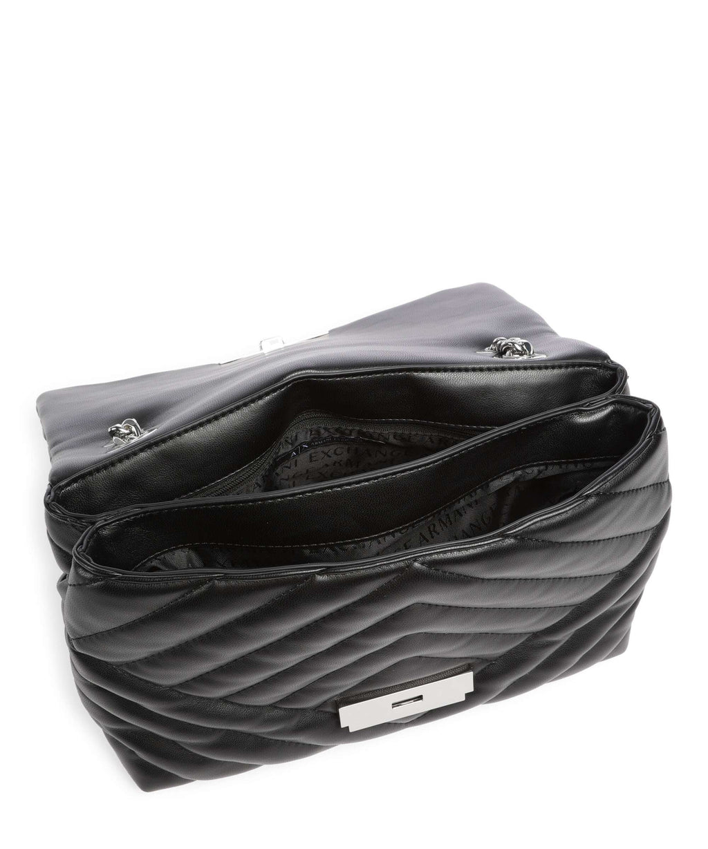 Armani Exchange Victoria M Shoulder bag black