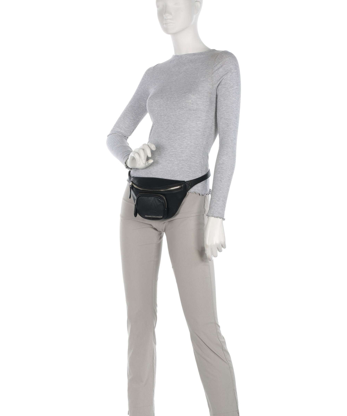 Armani Exchange A-Line Belt bag black