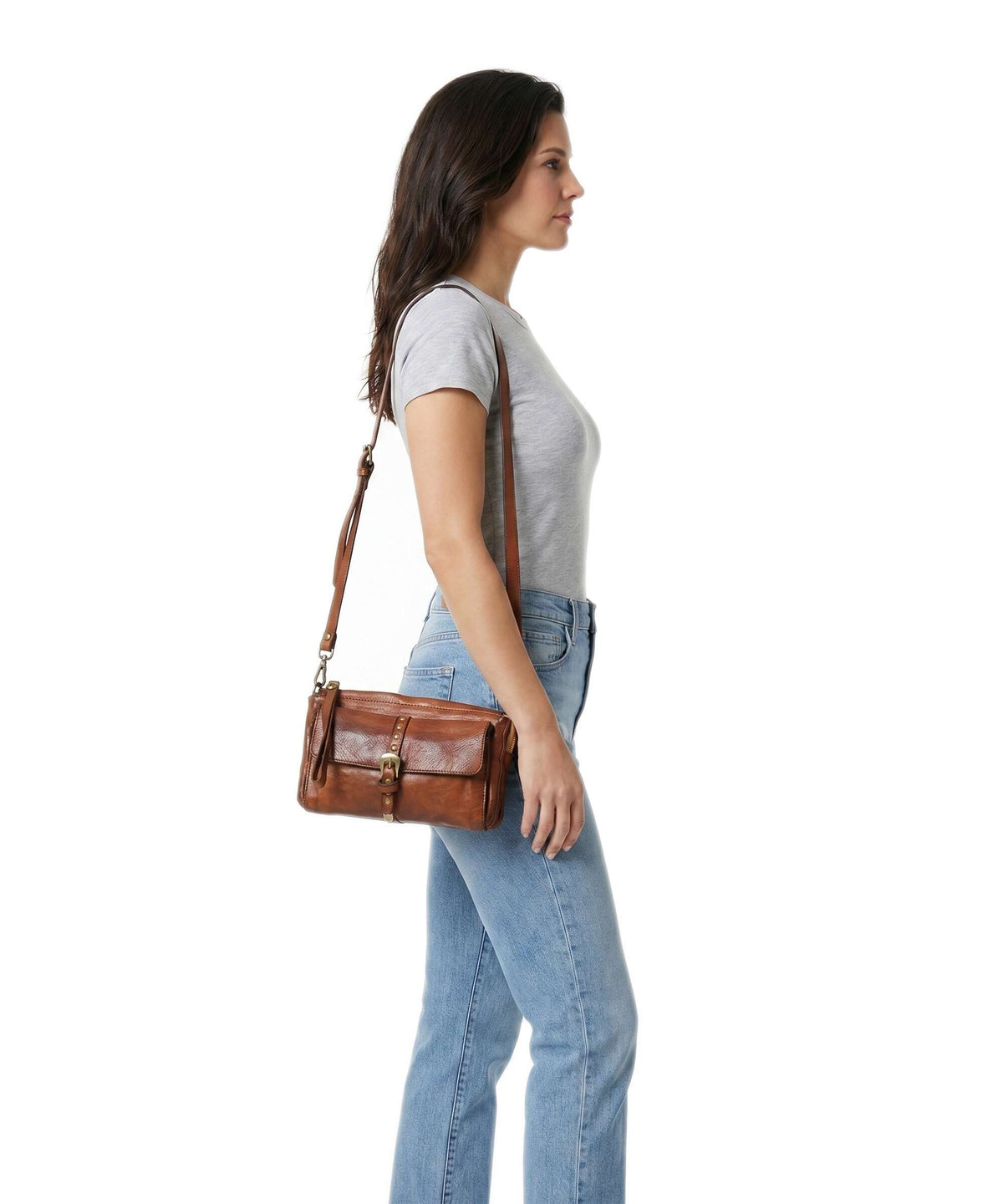 Campomaggi Crossbody bag cognac