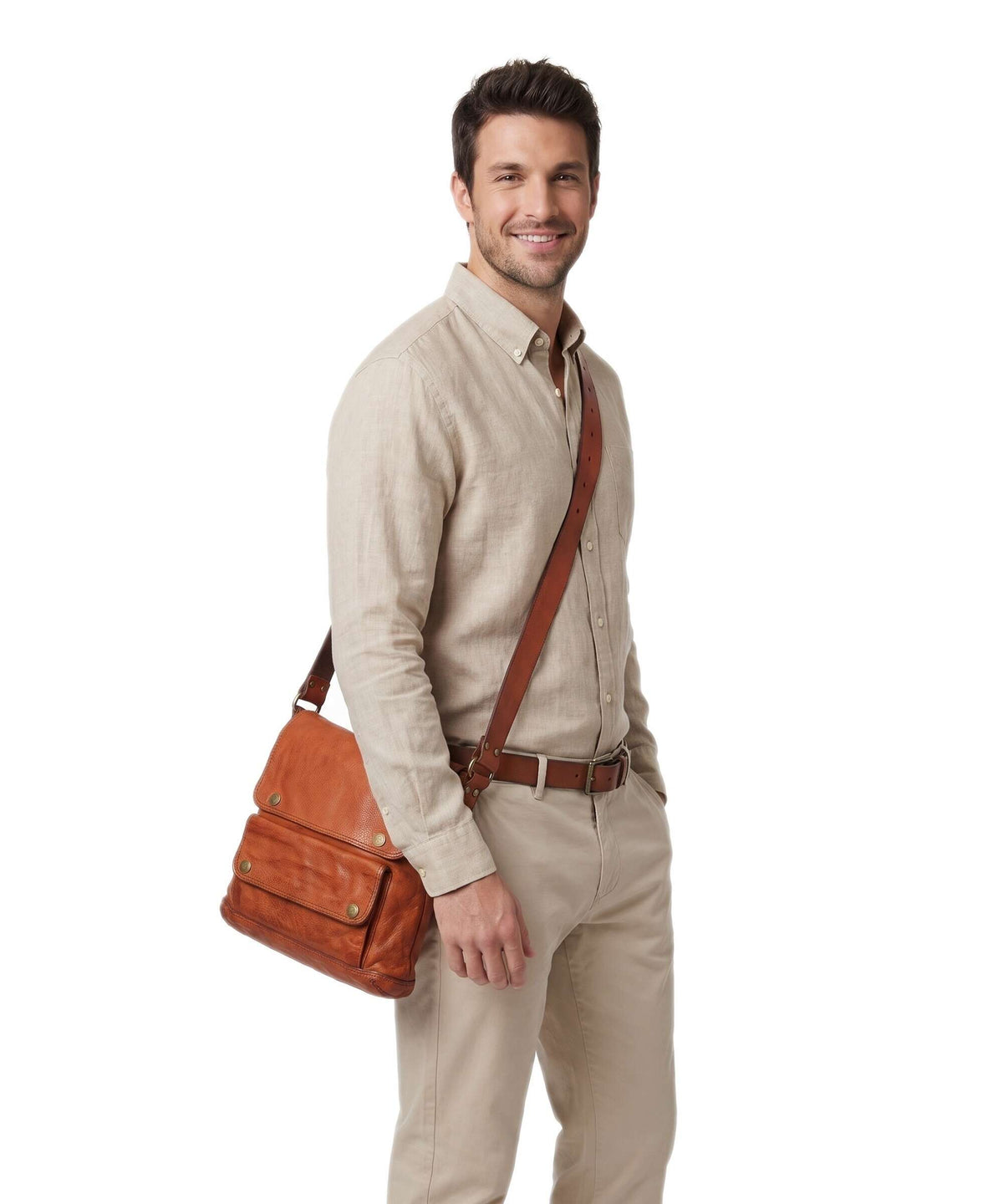 Campomaggi Crossbody bag cognac