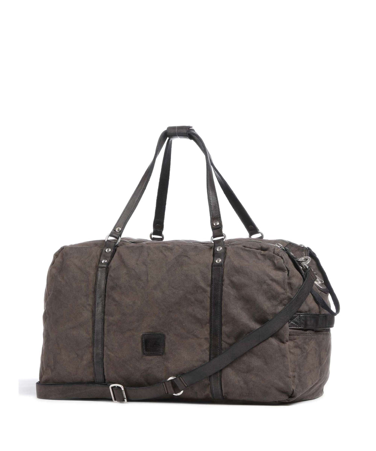 Campomaggi Weekend bag verde militare/grigio